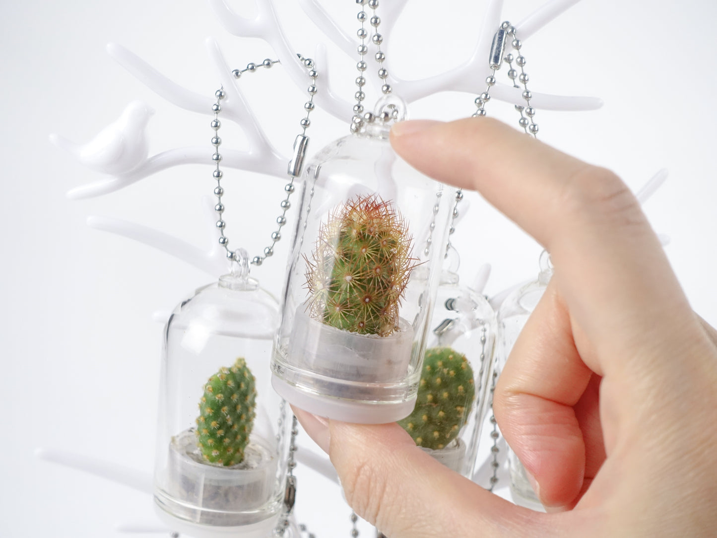 治癒小盆栽系列 - 仙人掌 吊飾款