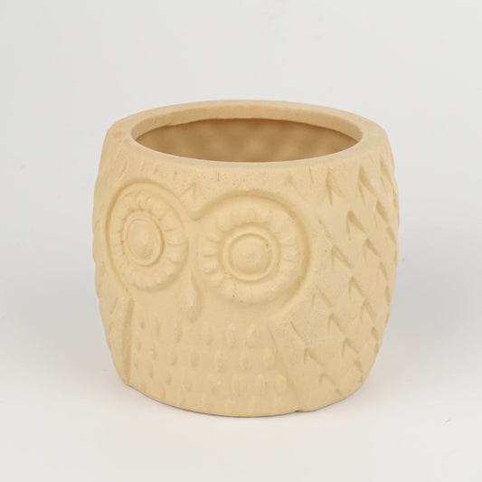 特色陶土盆 — 手工浮雕盆