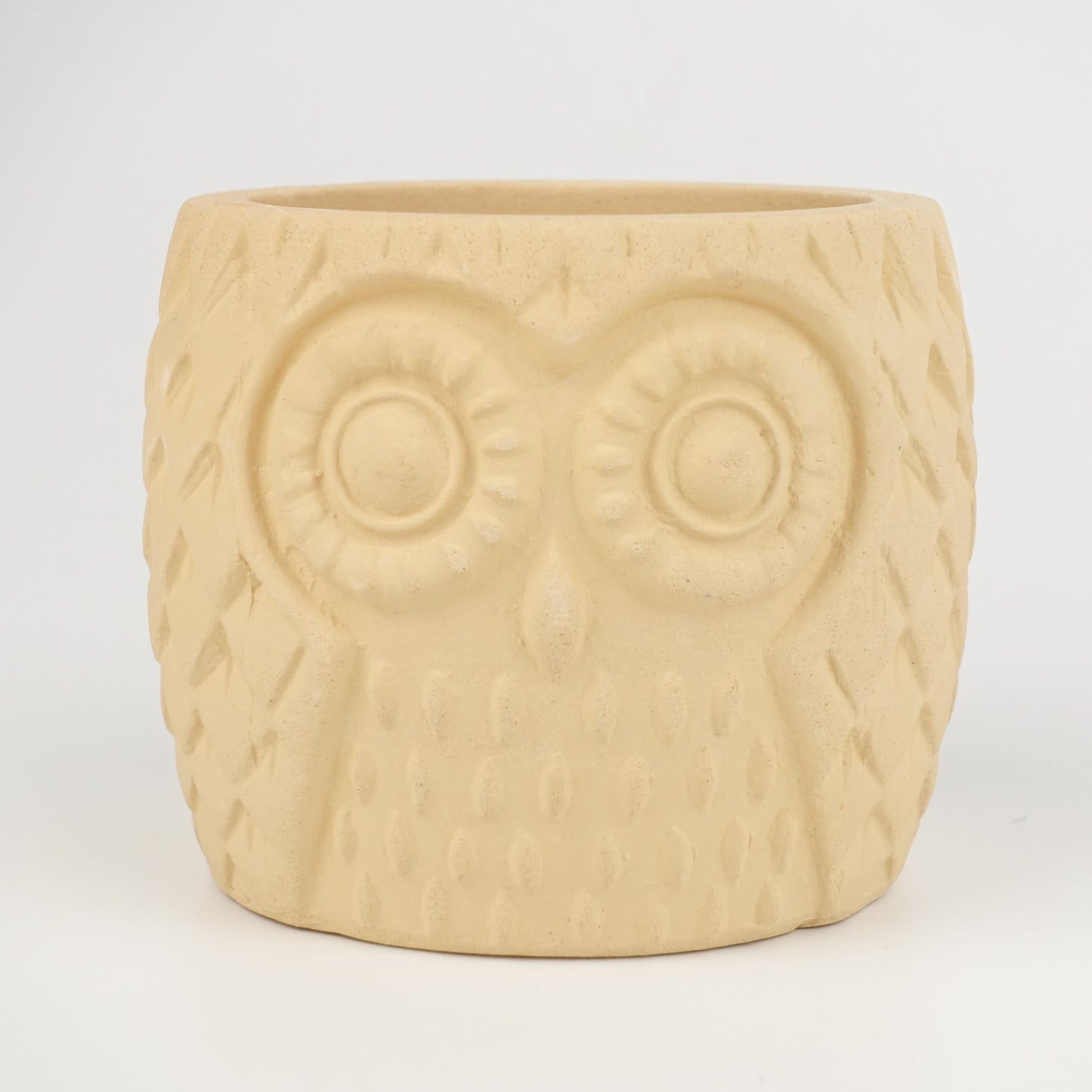 特色陶土盆 — 手工浮雕盆